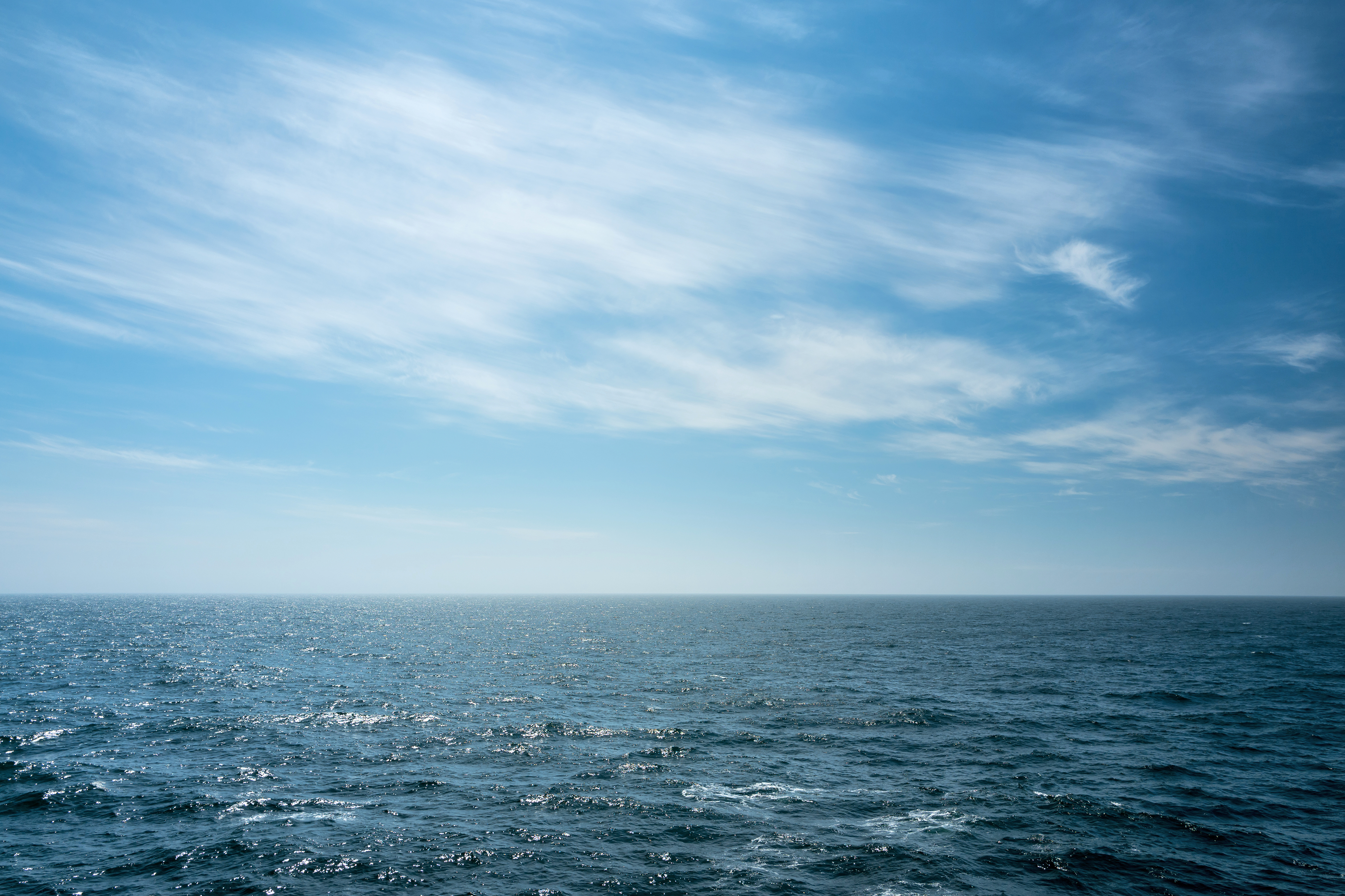 Blick auf die offene Nordsee