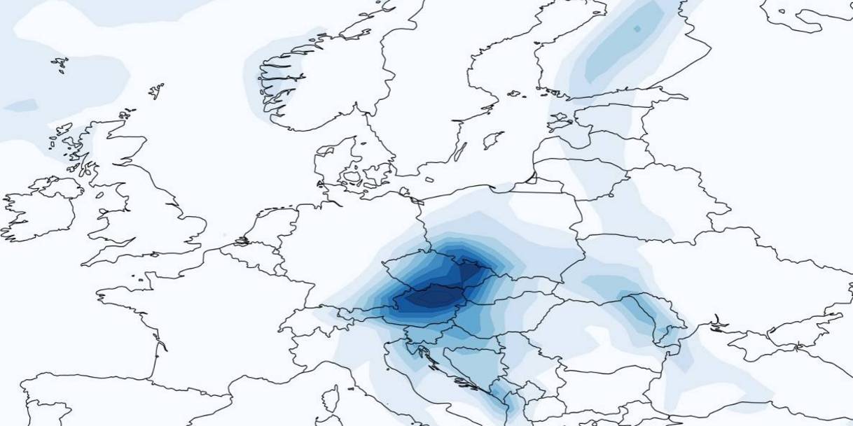 Beobachtung Starktregen Europa September 2024