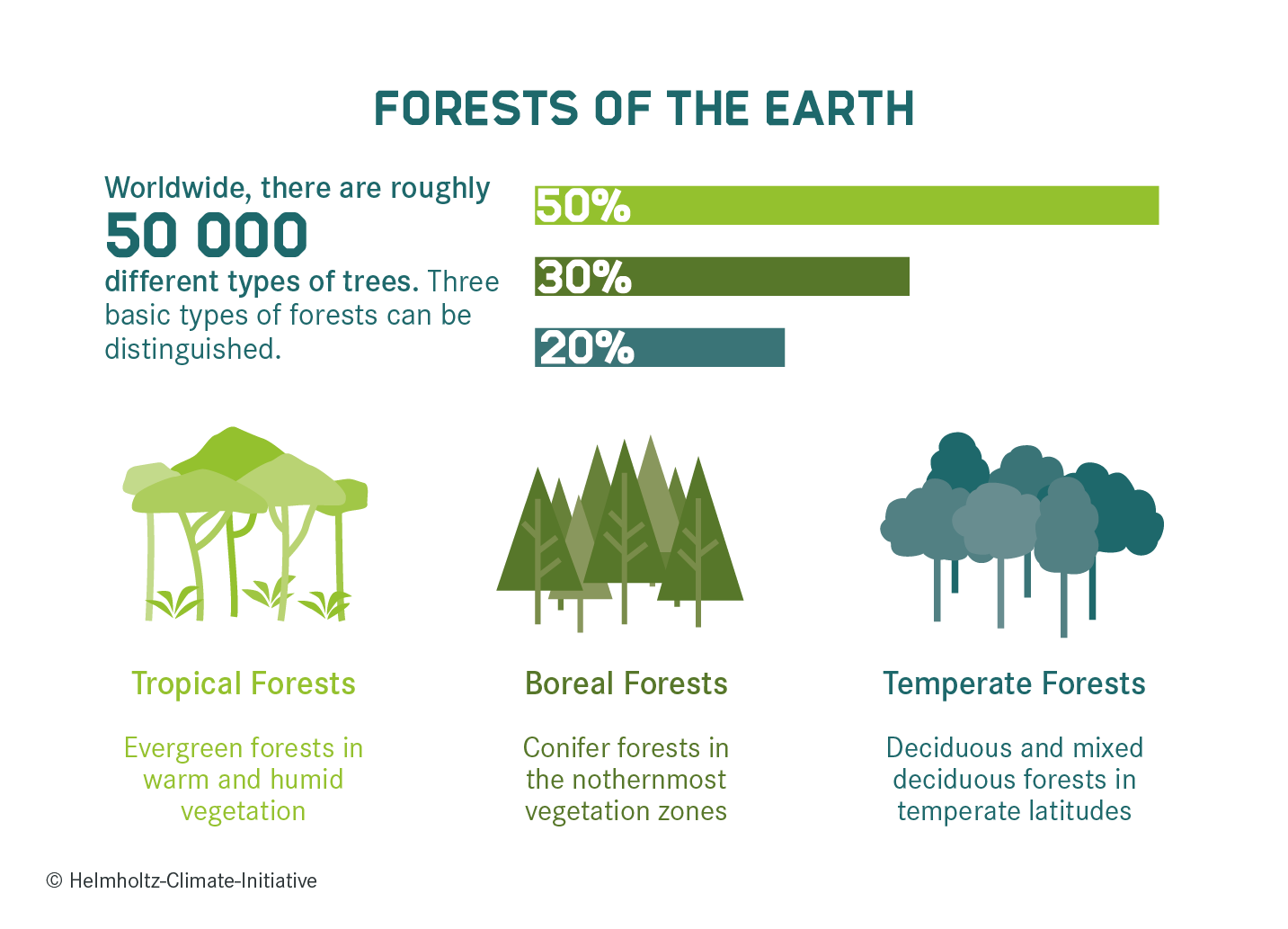 Chart: Forests of the earth