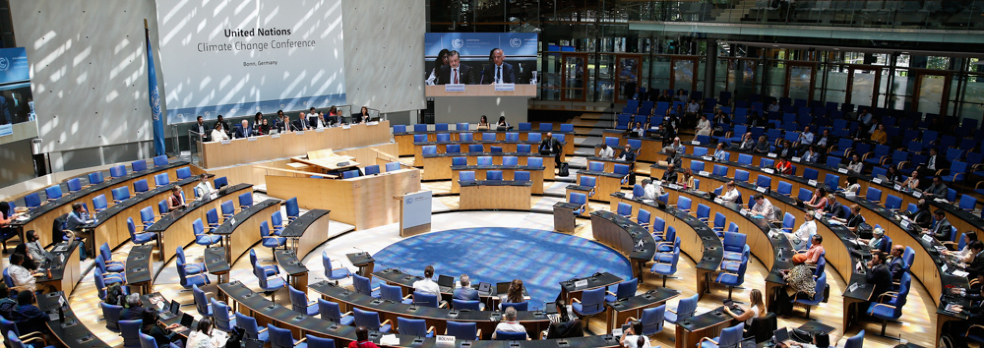 Delegierte bei der Klimakonferenz in Bonn