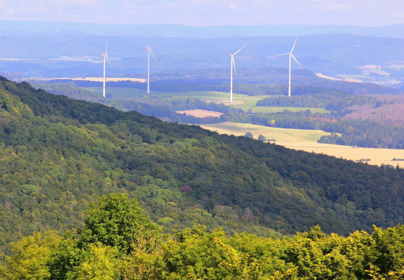 Windkraftanlagen Thüringer Wald