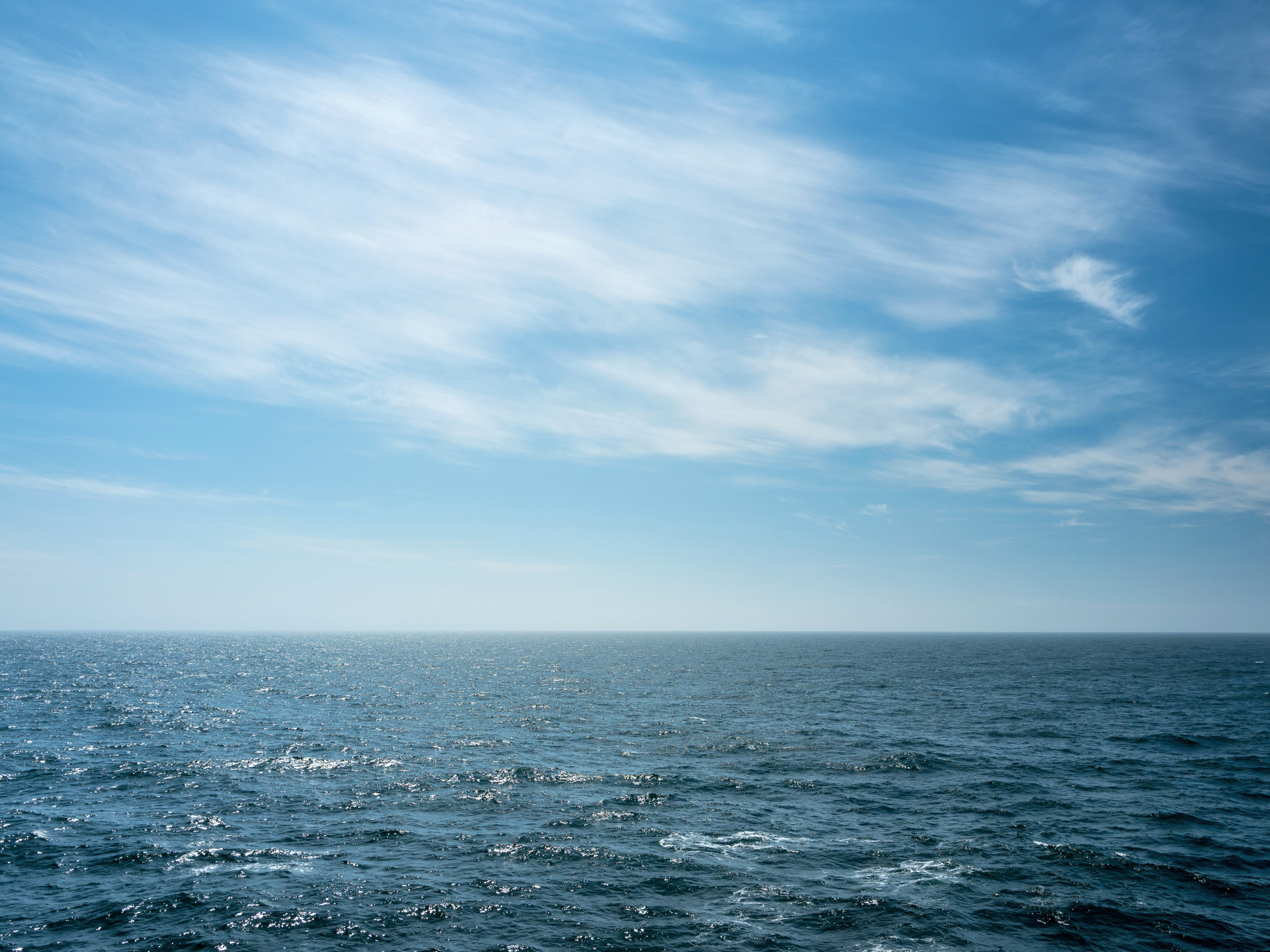 Blick auf die offene Nordsee