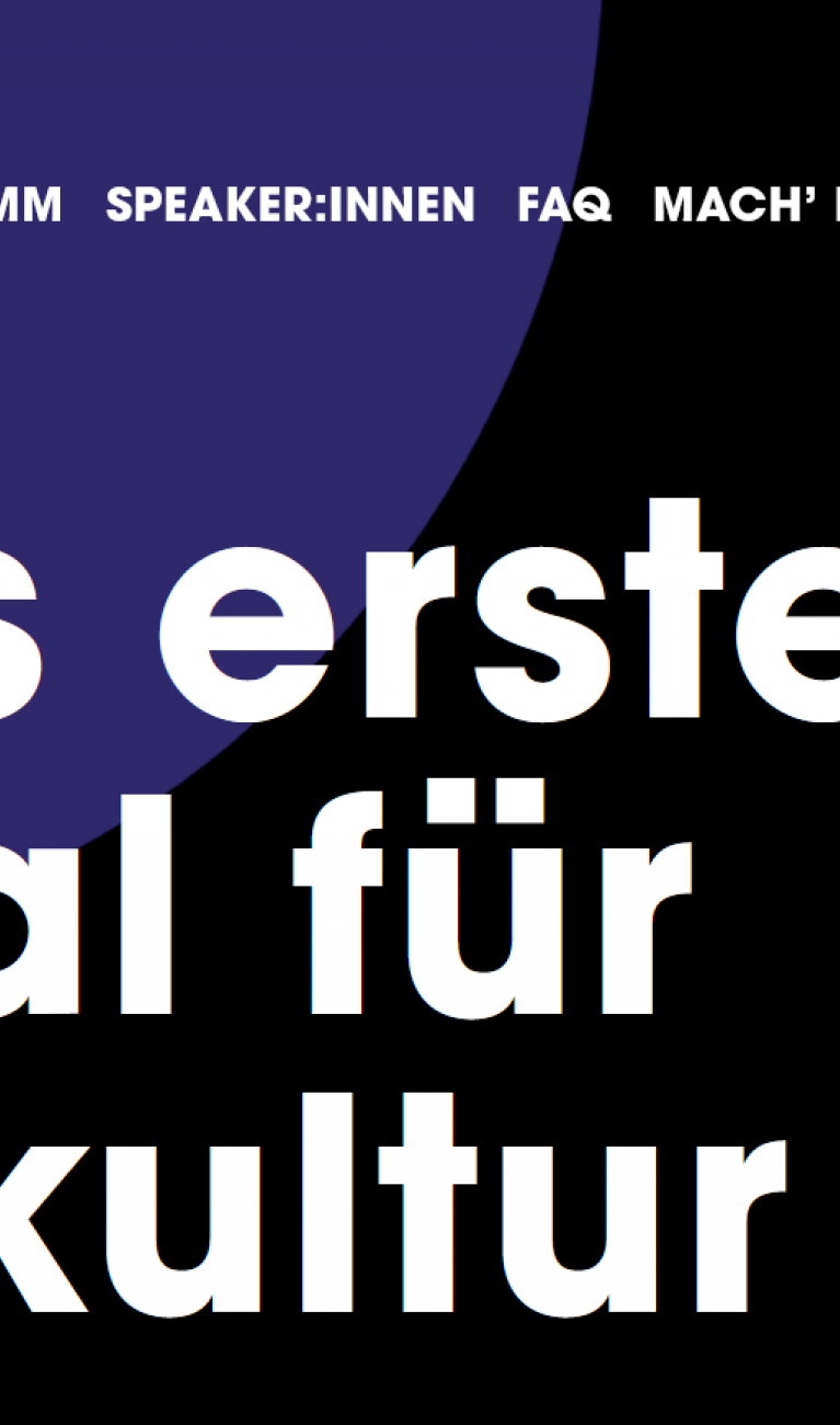 Einladungsflyer zur Carbonale: Berlin erstes Festival für Klimakultur