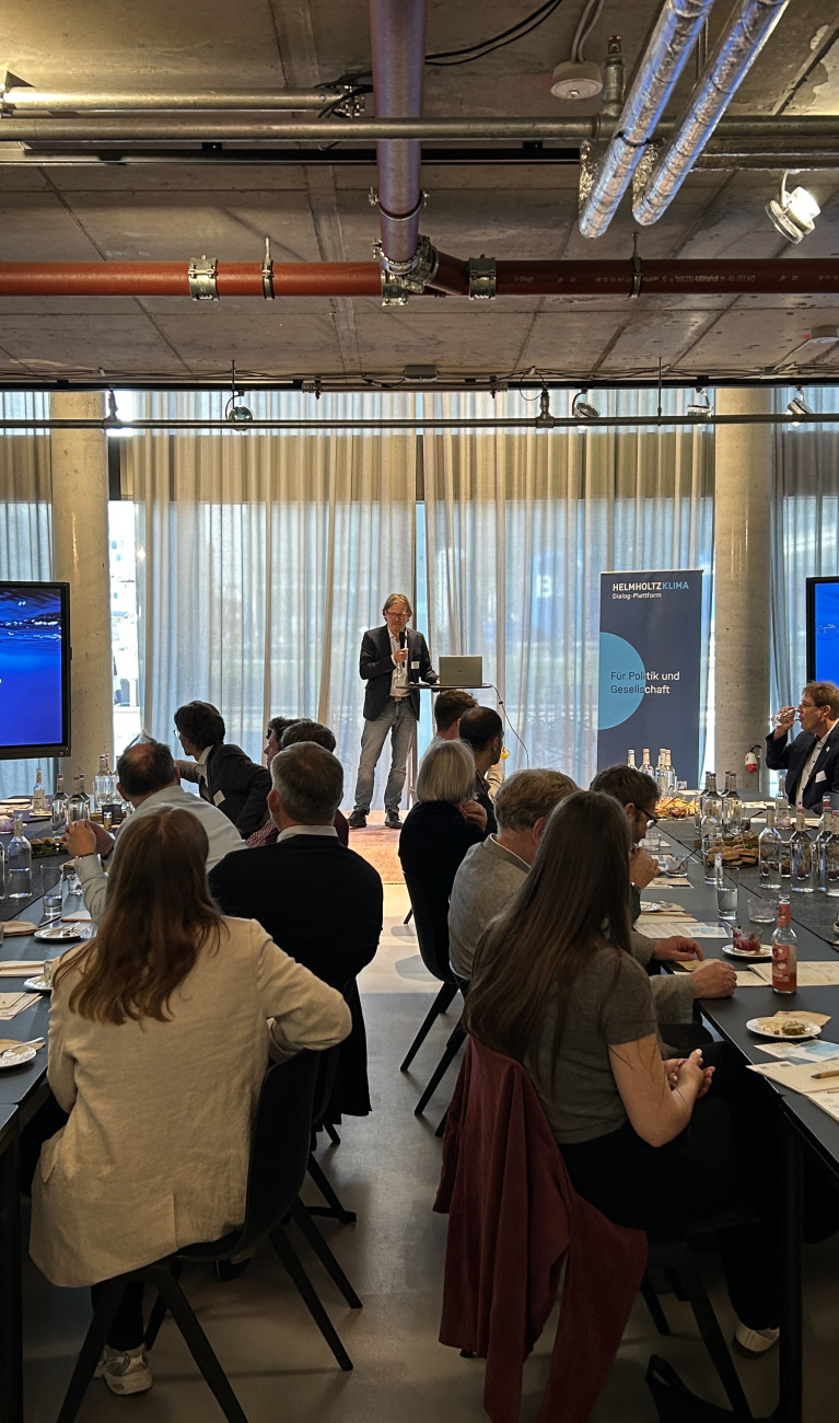 Voller Raum beim KLIMA Lunch