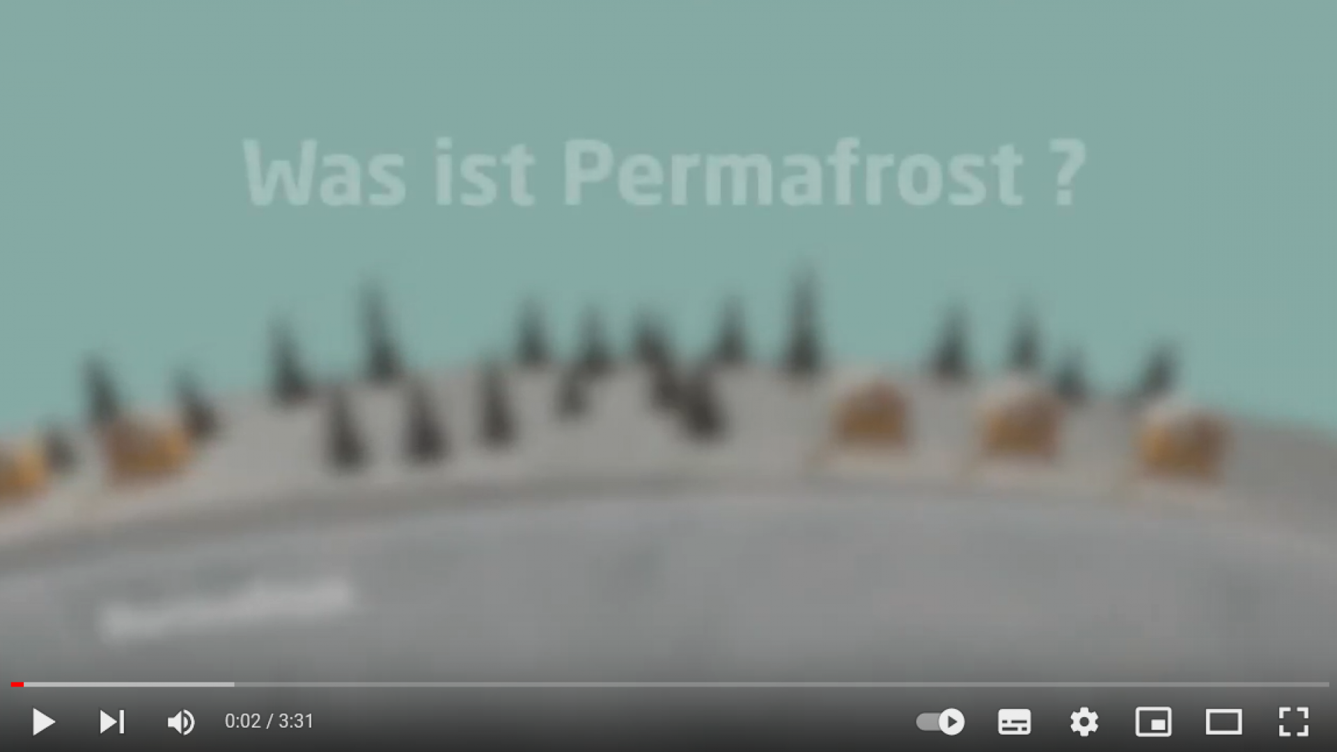 Titelbild zum Video zum Permafrost des AWI